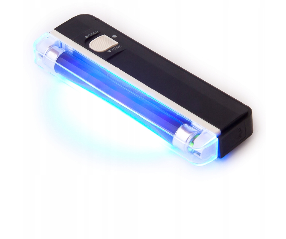 Mini UV blacklight - Full spectrum - Op batterijen Mini UV blacklight - Full spectrum - Op batterijen